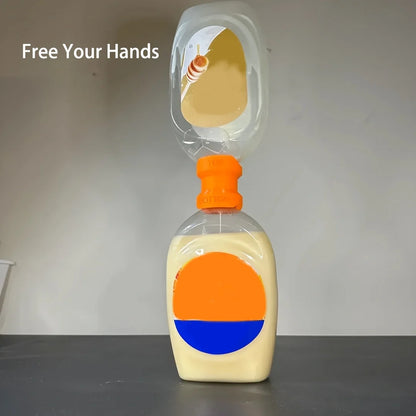 Smart Plastic Dispenser – Leak-Proof Time-Saving Pump for Hand Wash, Shampoo & Shower Gel, Waste-Free Bathroom Accessory