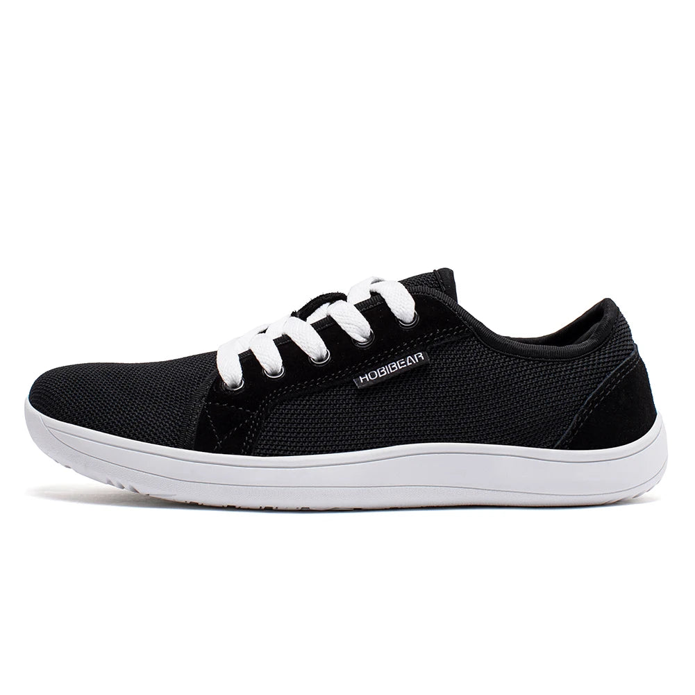 HOBIBEAR Unisex Wide Barefoot Shoes – Minimalist Zero Drop Sneakers for Outdoor Running & Casual Wear