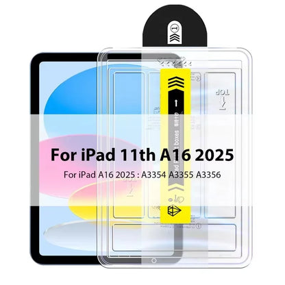 Tempered Glass Screen Protector for iPad – Compatible with 10th Gen, iPad Air, iPad Mini, iPad Pro 11/12.9, 2025 Models