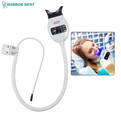 Dental LED Cold Light Whitening Lamp – 3 Color Tooth Bleaching Accelerator Device for Professional Chair Equipment