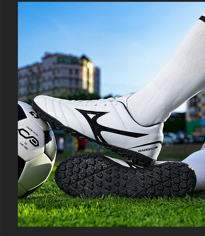 Men’s Football Soccer Cleats – Studded Indoor/Outdoor TF & FG Training Shoes
