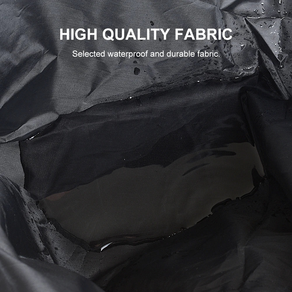 Waterproof Motorcycle Cover: All-Season UV Protective Scooter Shelter - Indoor/Outdoor 190T Fabric, Dustproof & Wear-Resistant
