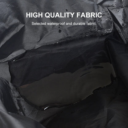 Waterproof Motorcycle Cover: All-Season UV Protective Scooter Shelter - Indoor/Outdoor 190T Fabric, Dustproof & Wear-Resistant