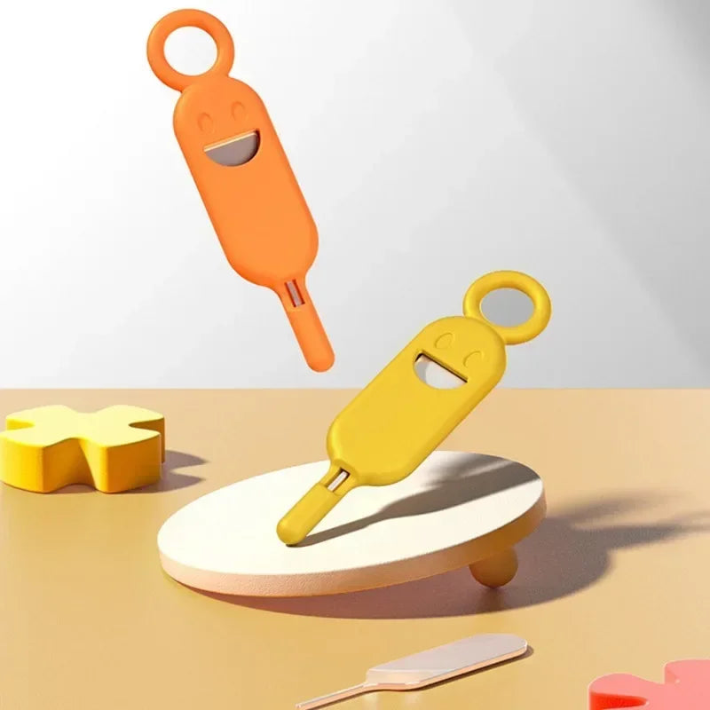 2-in-1 SIM Card Removal Tool – Pin with Protector Holder & Anti-Lost Storage Case for Phone SIM Ejector