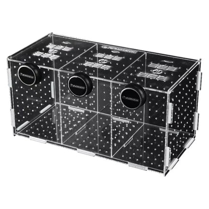 Magnetic Acrylic Fish Breeding & Isolation Box, Aquarium Hatchery Tank Divider with Combined Design for Safe Fish Separation & Care