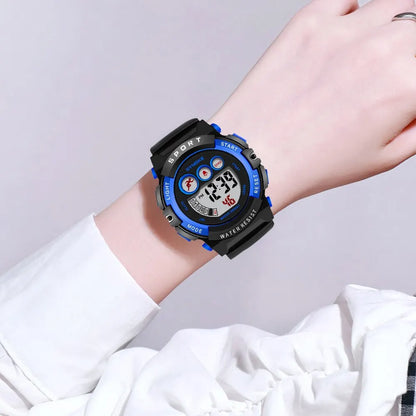 SYNOKE Kids Sport Watch - Colorful Waterproof Digital Electronic Watch for Boys and Girls