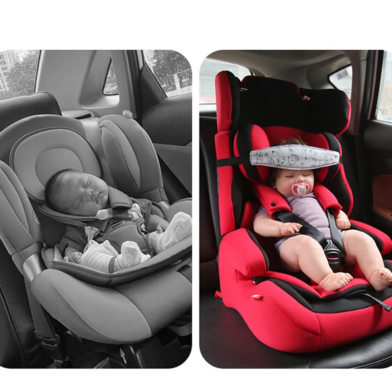 Adjustable Baby Car Seat Head Support | Stroller Fastening Belt & Sleep Positioner | Safety Pillows for Boys & Girls . Playpens