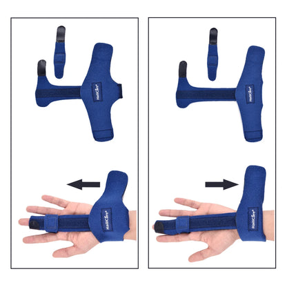 Adjustable Finger Splint Brace — Aluminum Alloy Support for Straightening Broken Fingers, Arthritis & Pain Relief