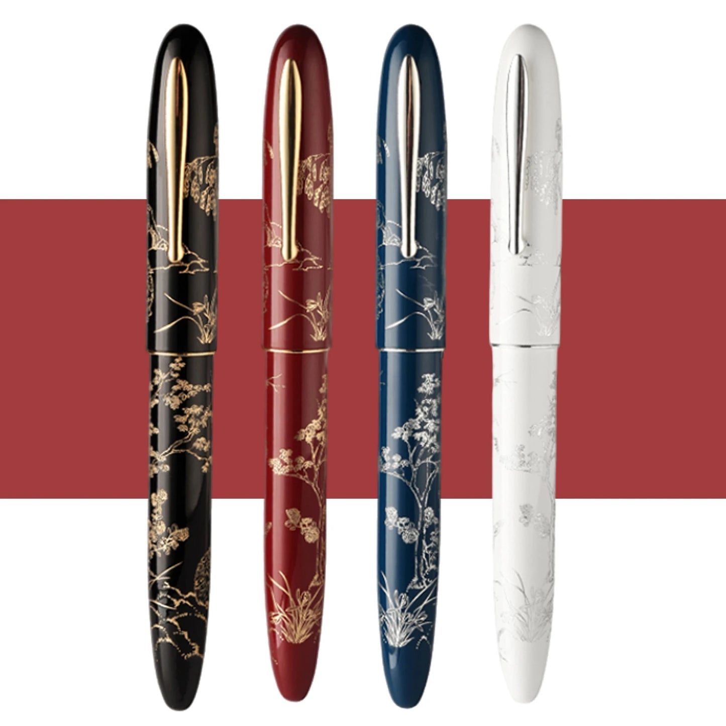 Hongdian N23 Rabbit Year Limited Edition Fountain Pen – Gold Carving High-End Writing Pen for Students & Office Gifts