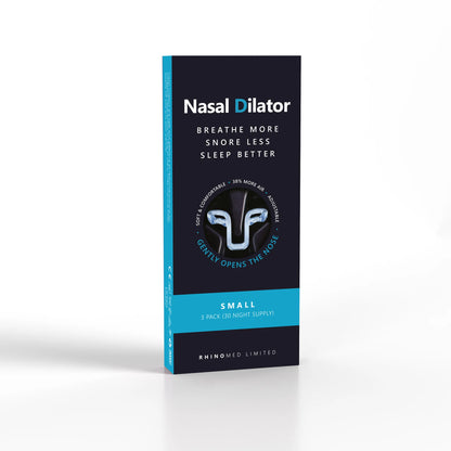 Silicone Anti-Snoring Nose Clip – 3 Sizes Elastic Nasal Dilator for Better Airflow & Comfortable Sleep