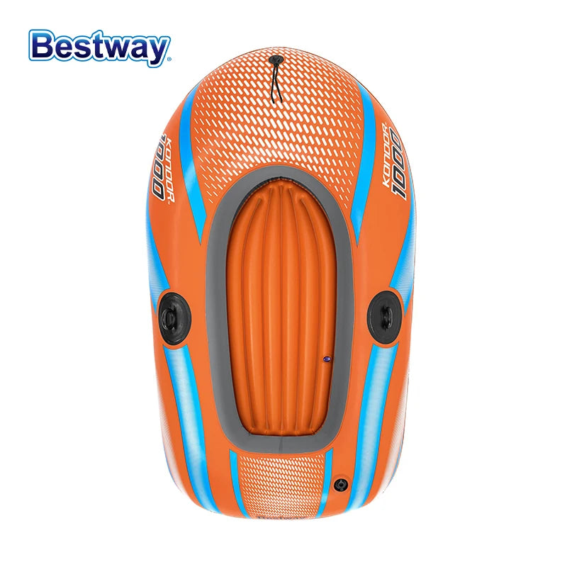 Bestway 1–3 Person Heavy Duty Inflatable Kayak PVC Rafting Adventure Boat for Outdoor Water Sports & Fishing
