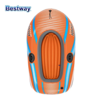 Bestway 1–3 Person Heavy Duty Inflatable Kayak PVC Rafting Adventure Boat for Outdoor Water Sports & Fishing