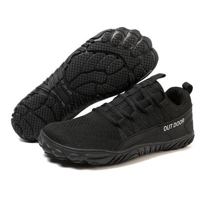 New Plus Size Hiking Shoes – Wide Palm Outdoor Sports & Barefoot Casual Shoes for Couples, Indoor Yoga & Fitness