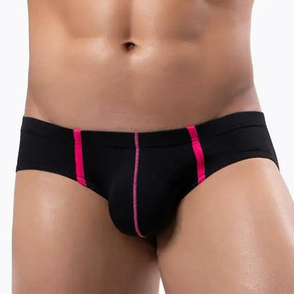 Men’s Ice Silk Low Waist Underwear – Breathable Mesh Boxer & Briefs, Lightweight Swim Bikini Trunks for Comfort Fit
