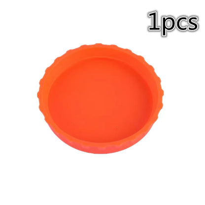 Reusable Beverage Can Covers - Silicone Soda Can Lids, Leak-Proof Sealing Protectors for Cans & Bottles