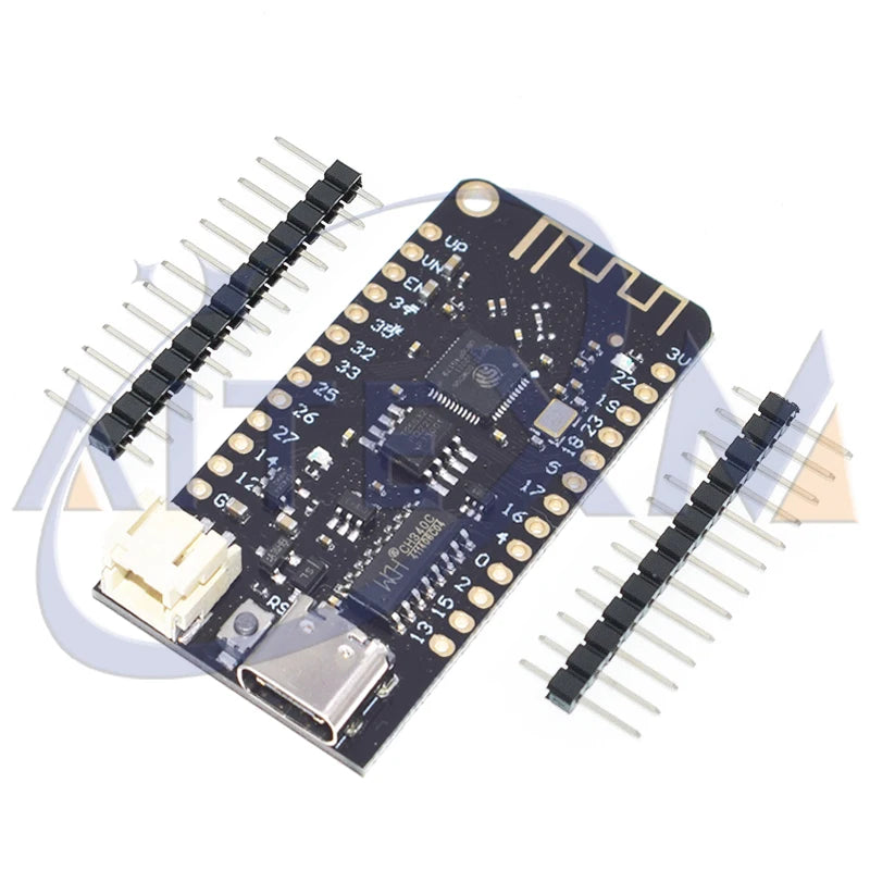 ESP32 Lite V1.0.0 Development Board - WiFi Bluetooth CH340G with 4MB Flash, Type-C USB & MicroPython Support