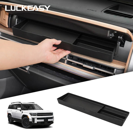 Hyundai Santa Fe 2024-2025 Car Storage Box – Co-Pilot Drawer Organizer & Interior Accessories Tray
