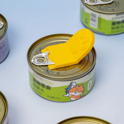 Cat Paw Can Opener - 3D Printed Multifunctional Pet Food Opener with Easy Grip
