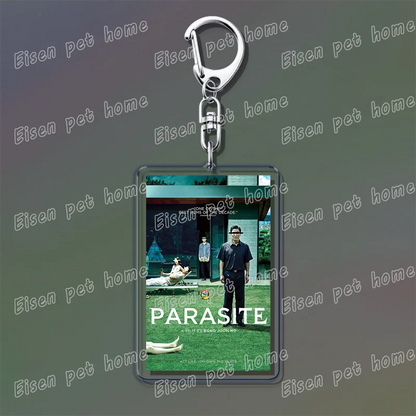 Classic Movie Keychains – Jaws, Fight Club, Avatar Pendant Key Rings for Bags & Fan Gifts