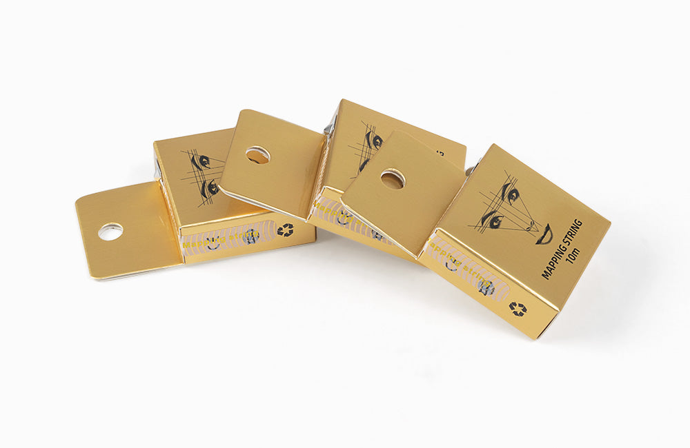 10m Pre-Inked Mapping String for Eyebrows – Microblading & PMU Marker Thread in Box for Tattoo Brow Mapping