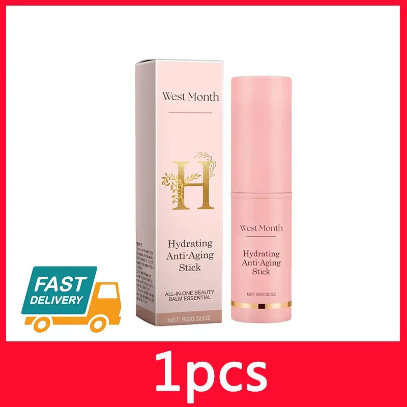 Collagen Multi-Bounce Balm Stick – Instant Wrinkle Removal, Anti-Aging, Firming & Brightening Moisturizer for Dull Skin