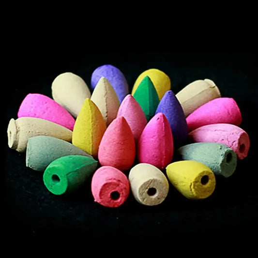 Aromatic Bliss Bundle: 20pcs Mix Natural Backflow 