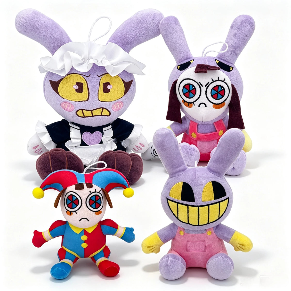 Amazing Digital Circus Clown Rabbit Plush Toy – Soft Stuffed Doll for Collectors and Gifts