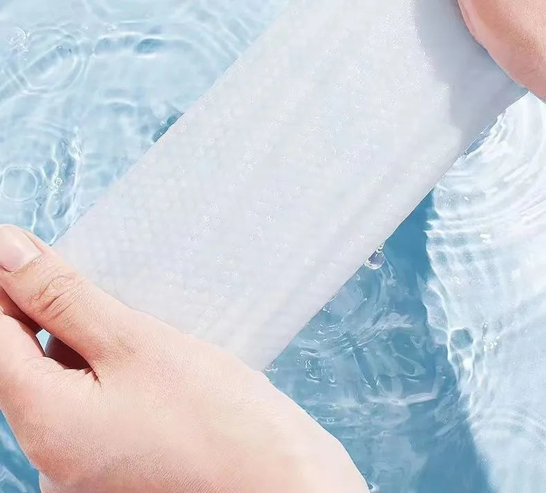 Extra Thick Disposable Facial Towels - Gentle & Absorbent Cotton Makeup Remover Wipes