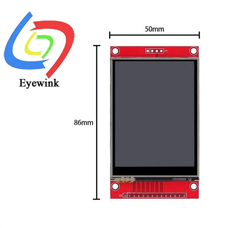 2.4/2.8 Inch SPI TFT Touch Display - ILI9341 240×320 LCD Module for DIY Electronics Projects