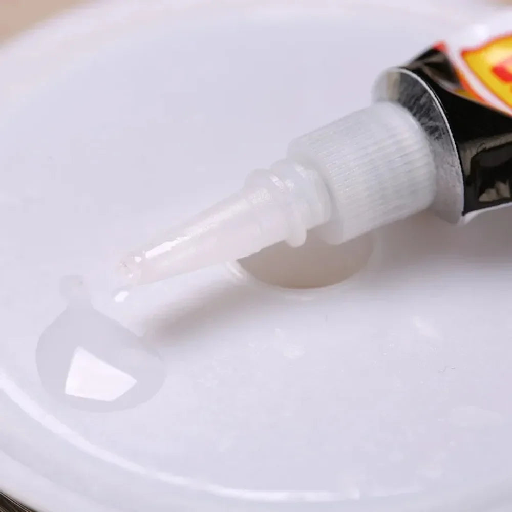 Epoxy Resin Super Glue 3/12-Piece Set - Strong Quick-Bond Adhesive for Shoe Repair, Plastic, Metal, and Home DIY Projects