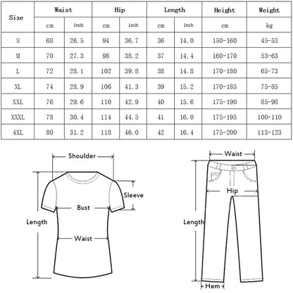 Men's Summer Cotton Shorts – Breathable Casual Beach & Sports Fitness Bermudas