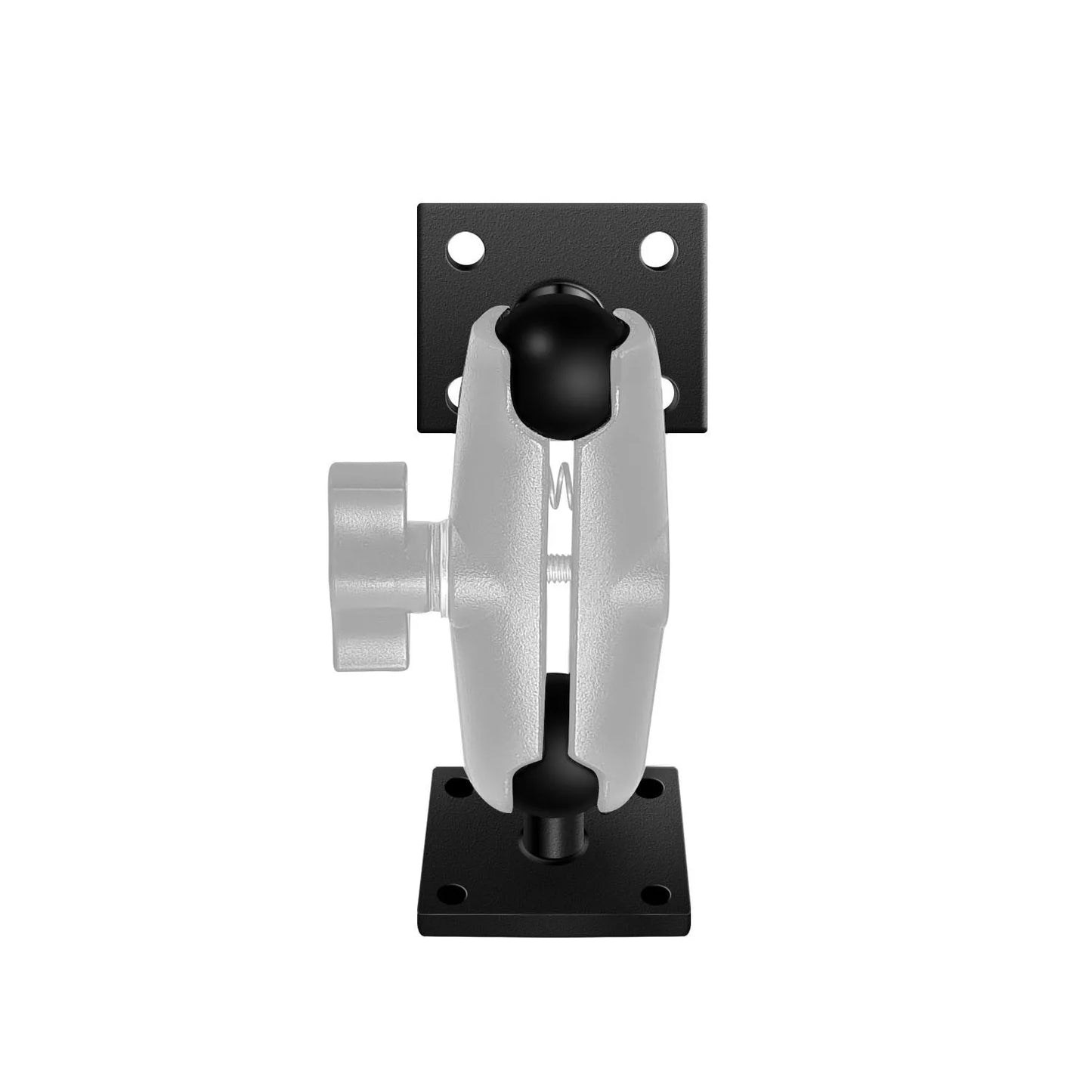 1" Ball Head Car & Motorcycle GPS Holder Mount – 10mm Base for GoPro, Yi, Insta360 & Phone Accessories