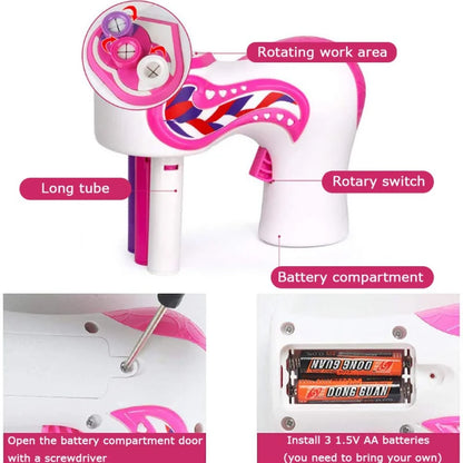 Automatic Hair Braiding Machine for Kids - Mini Electric Three-Strand Braided Hair Styling Tool