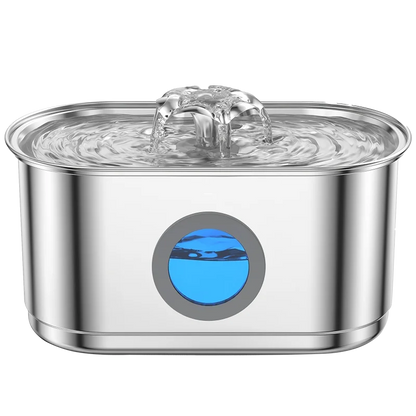 Automatic Cat Water Fountain - Stainless Steel Dog & Cat Water Dispenser with Filter