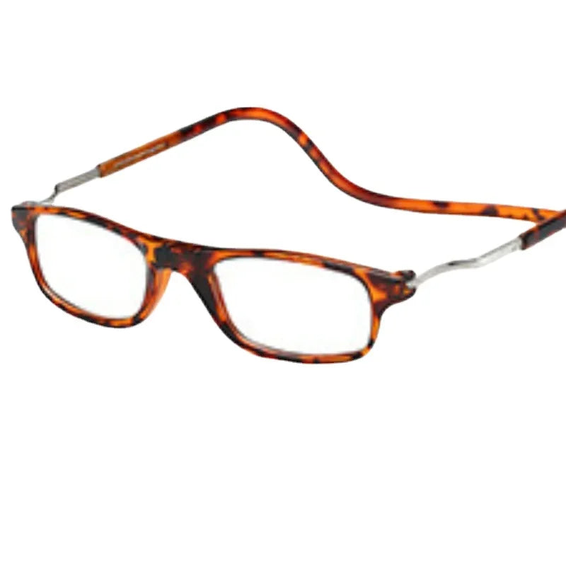 New Ultralight Reading Glasses – Hanging Stretch Anti-Fatigue Presbyopia Glasses for Men & Women, Diopters +1.0 to +4.0
