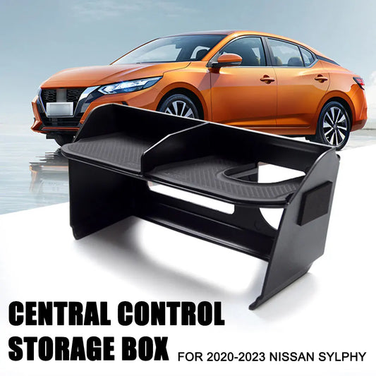 Nissan Sentra Center Console Organizer Tray - 2020-2024 Armrest Storage Box Insert Car Interior Accessory
