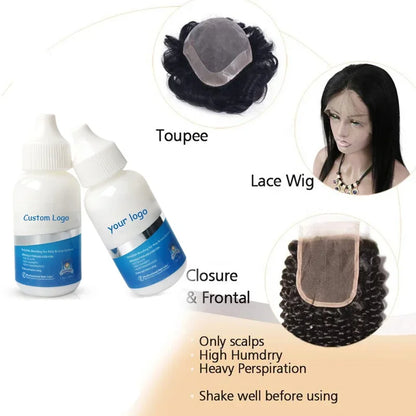 Plussign Lace Wig Glue with Remover – Super Strong Lace Adhesive & Hair Installation Kit for Wigs, Toupees, & Closures