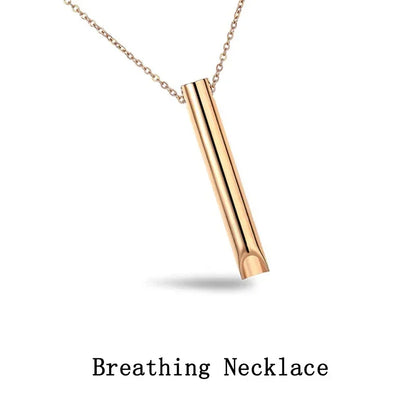 New Black Pillar Necklace for Men & Women, Trendy Stainless Steel 3D Bar Chain, Party Jewelry & Couple Gifts