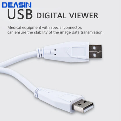 DEASIN USB HD Oral Camera – Digital Intraoral Viewer with 6 LED Lights for Dental Examination