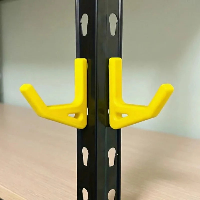 Universal Shelf Hooks - 10.3mm Hole Spacing Storage & Garage Shelving Support Hooks 5-20PCS