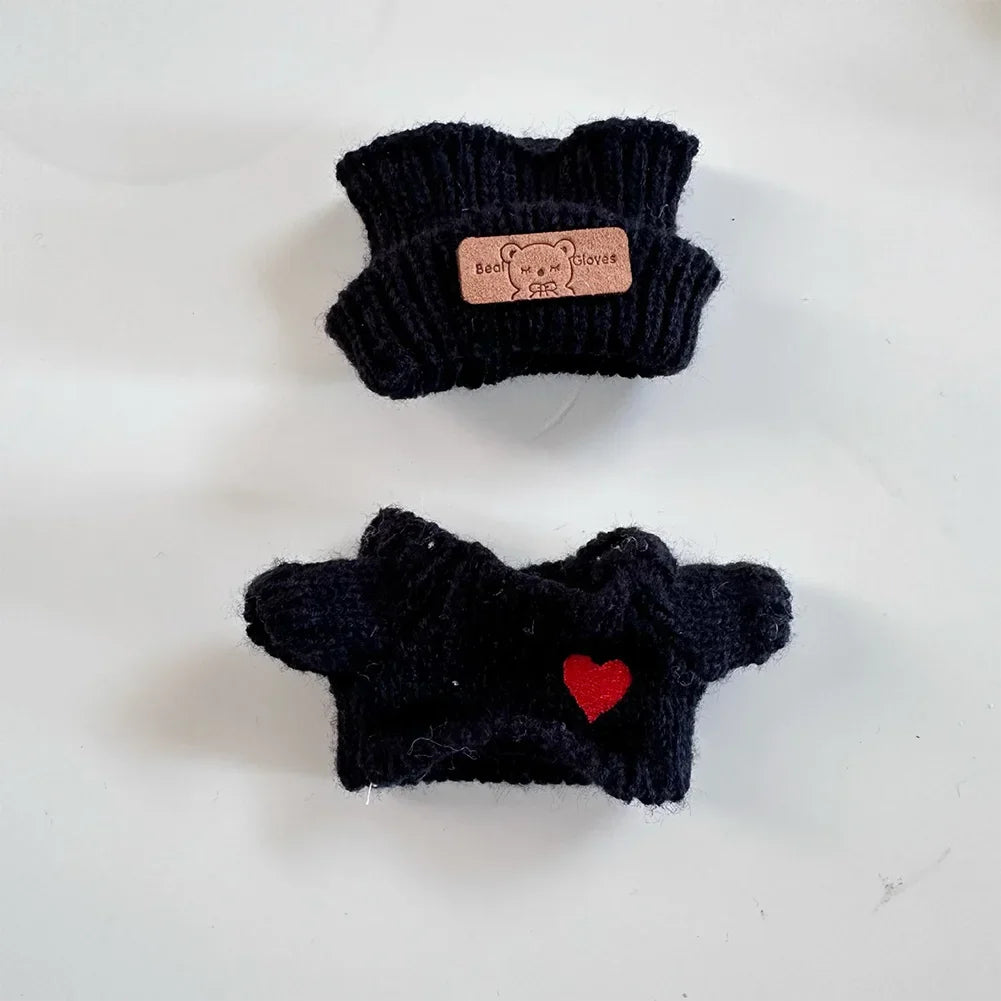 17cm Labubu Doll Clothes — Fashion Hoodies with Color Matching | Doll Accessories & Stylish Outfit