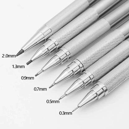 Mechanical Pencil Lead Refill Set 0.3–2.0mm HB – Multi-Size Press Automatic Pencil Leads for Drawing, Painting & Student Stationery