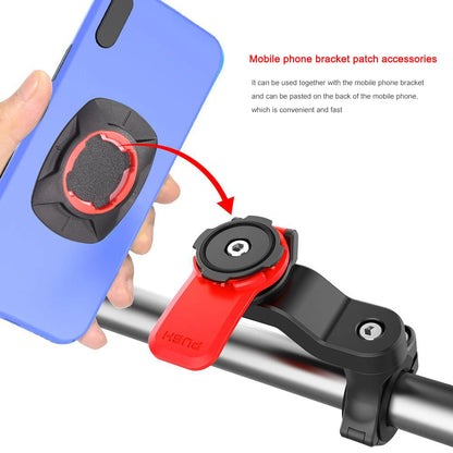 Quad Lock Motorcycle & Bike Phone Holder – 360° Rotatable Stand, Navigation Support, Secure Bracket for Bicycle