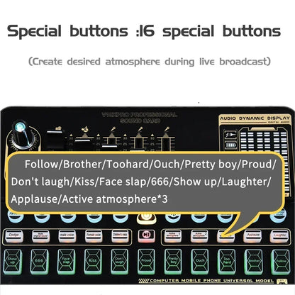 V10XPRO Computer & Mobile Live Stream Microphone Kit – Audio Studio Vocal Recording Equipment