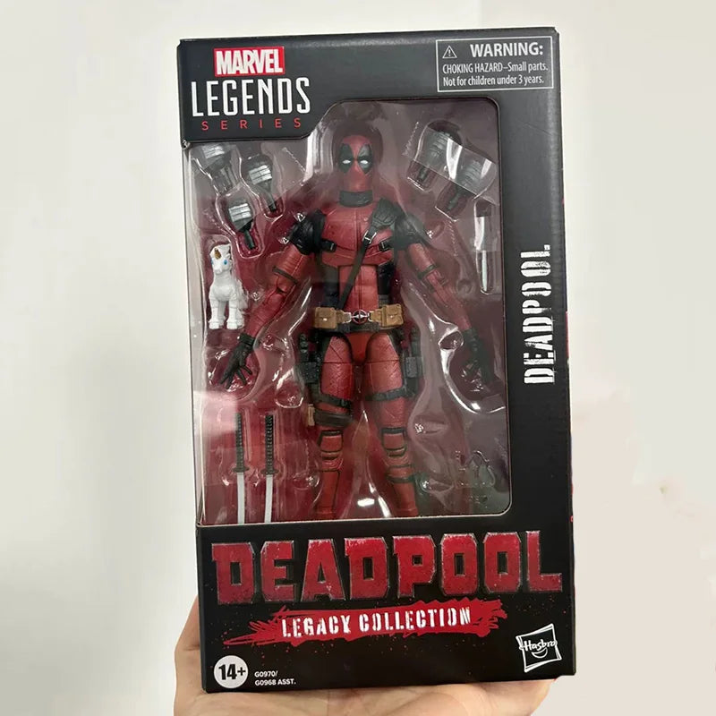 Deadpool Action Figure – X-Men Legends Series, Wade Wilson Joint Mobility Model, Collectible Toy & Gift Decoration