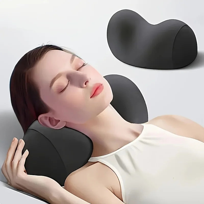 Memory Foam Cervical Neck Pillow – Ergonomic Support Pillow for Spine Protection, Soft Comfortable Sleep Cushion with Removable Cover for Home & Travel