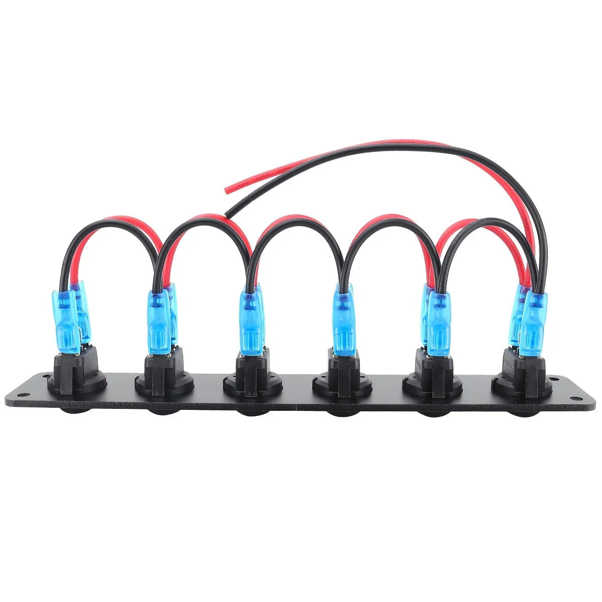 20A Blue Circular Joystick Switch Panel – 3-Pin Waterproof 12V for Cars, Trucks, Boats, RVs, Yachts