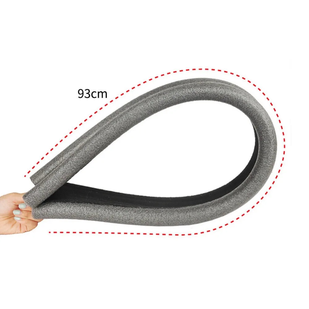 Flexible Door Gap Bottom Seam Sealing | Bathroom Door Seal | Soundproof Dust Strip | Waterproof Guard Sealer | Double Stick Design