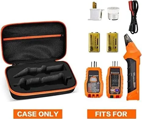 Klein Circuit Breaker Finder Storage Case - Protective Box for Outlet Repair Kit & GFCI Tester
