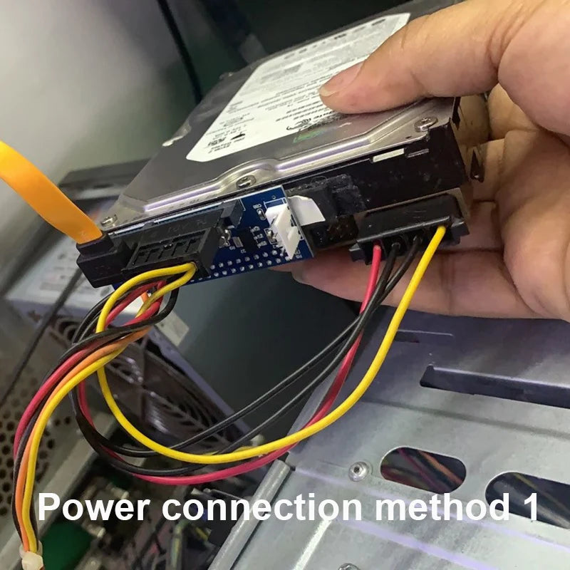 IDE to SATA Converter Card – 3.5-inch HDD & CD Drive Adapter, Parallel to Serial Port Extension